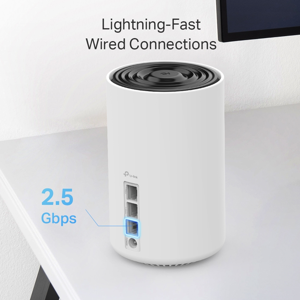 TP-LINK DECO XE75 PRO AXE5400 WIFI 6E (2-PACK) thumbnail 4