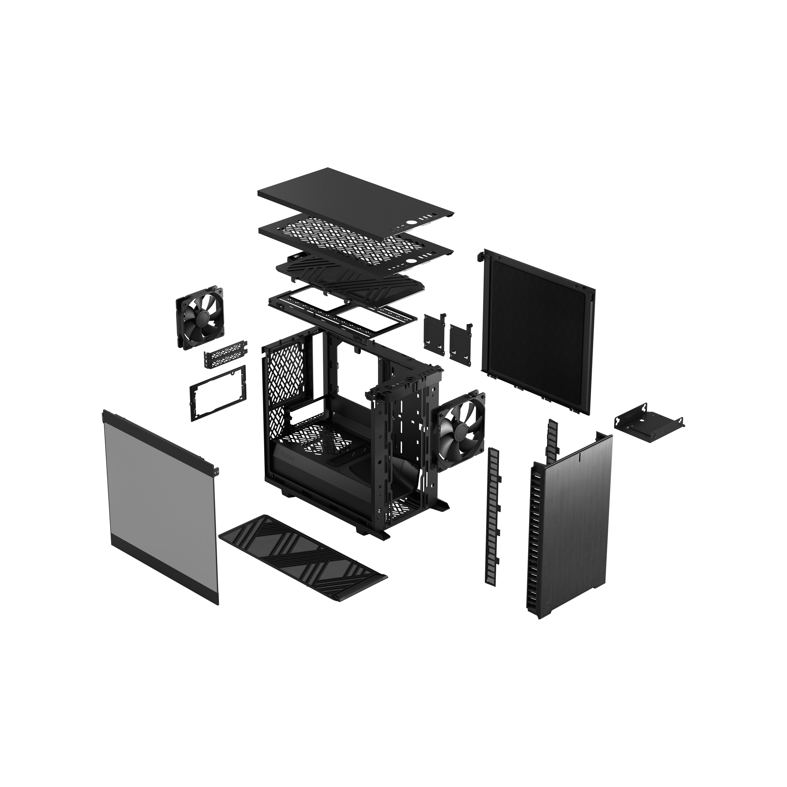 FRACTAL DESIGN DEFINE 7 NANO BLACK TG LIGHT TINT thumbnail 8