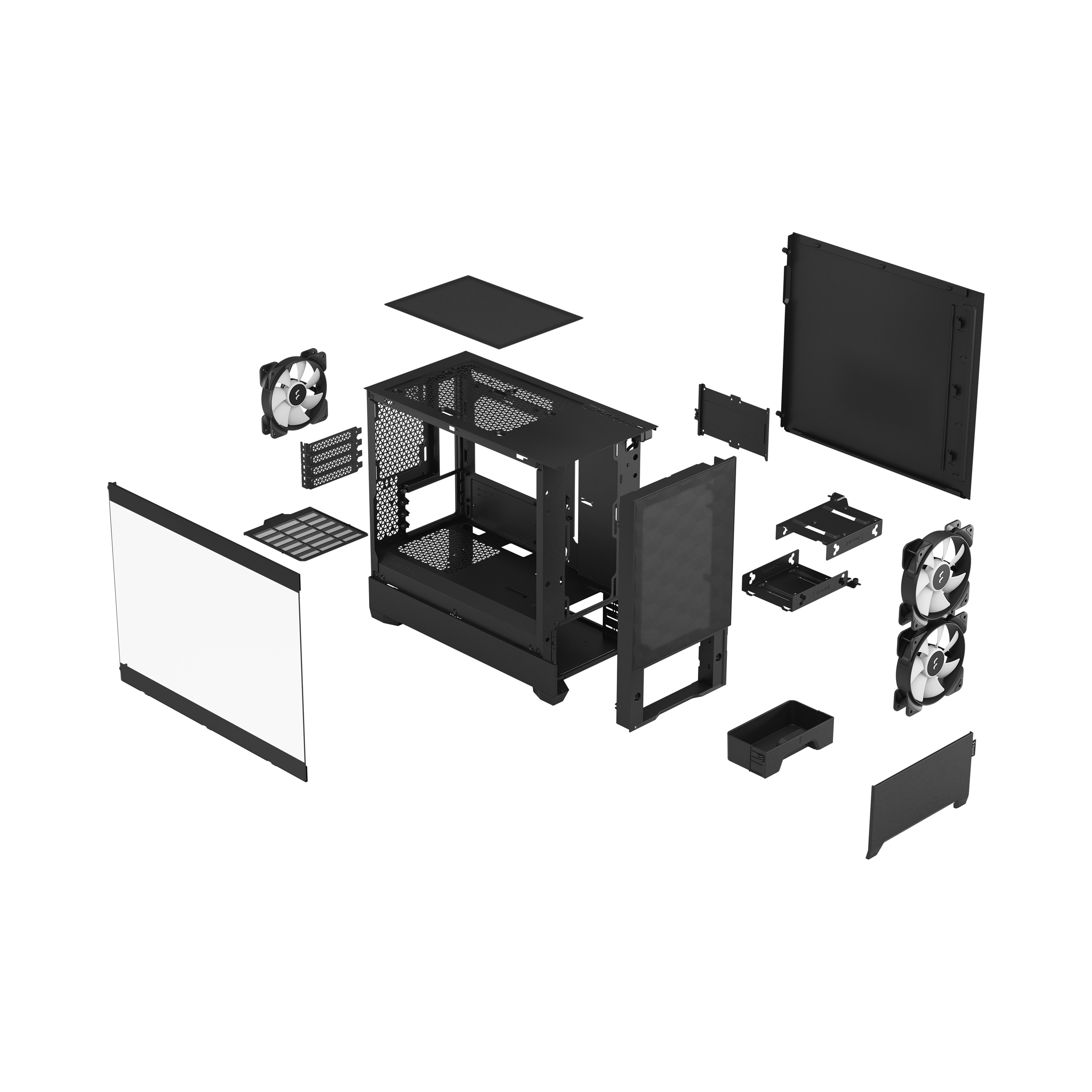 FRACTAL DESIGN POP MINI AIR RG BLACK TG CLAER TINT thumbnail 8