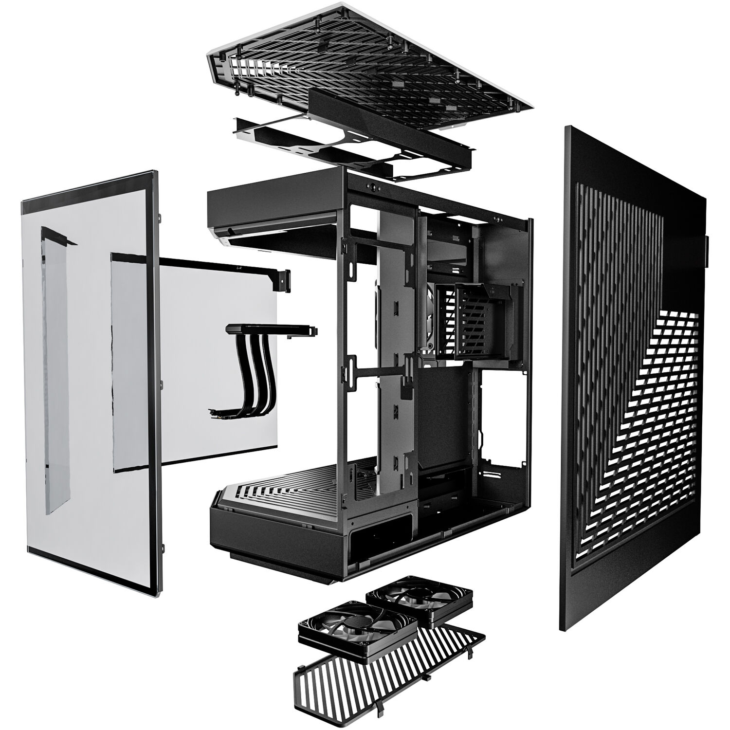 HYTE CS-HYTE-Y60-B Y60 CASE BLACK thumbnail 9