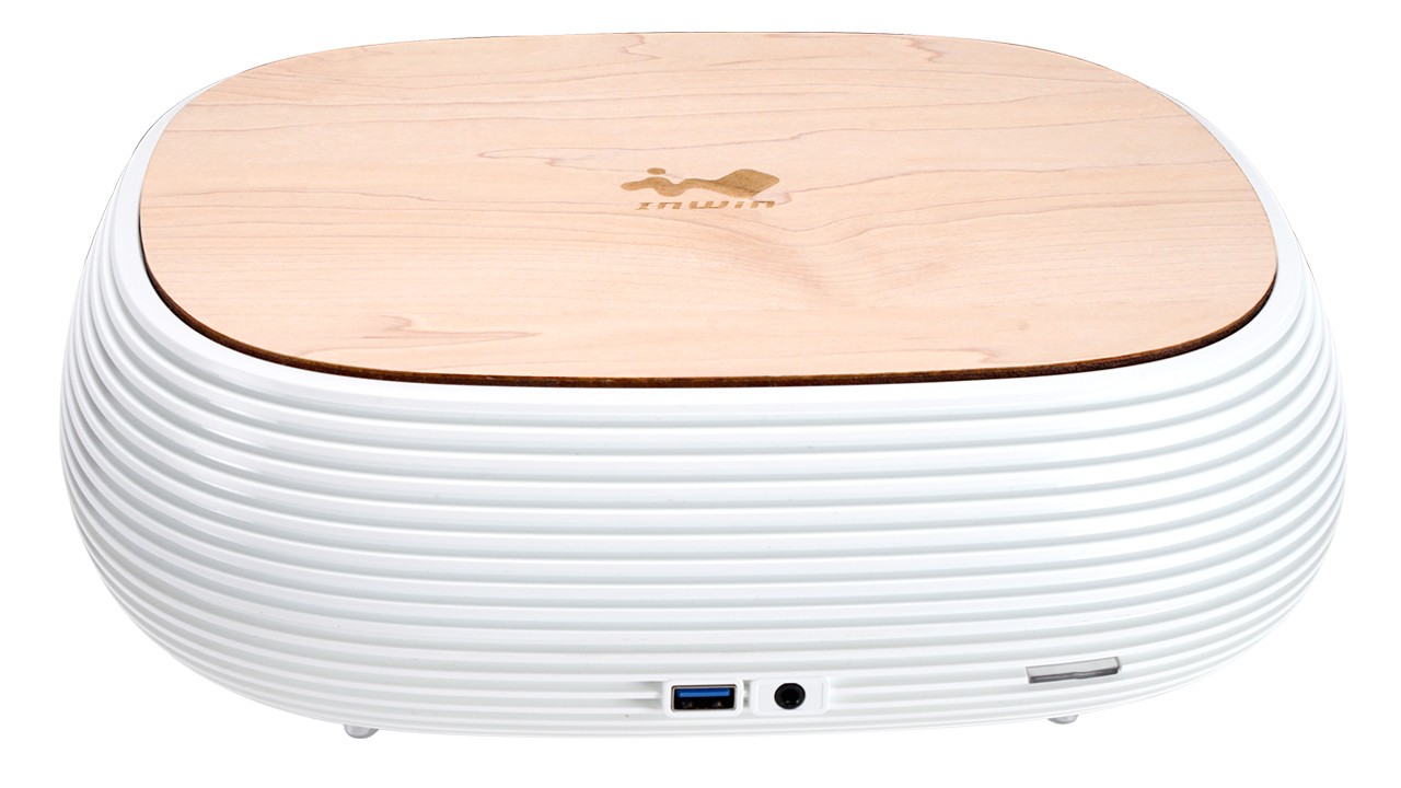 IN WIN B1PW MINI ITX CASE W/200W GOLD PURE WHITE thumbnail 4