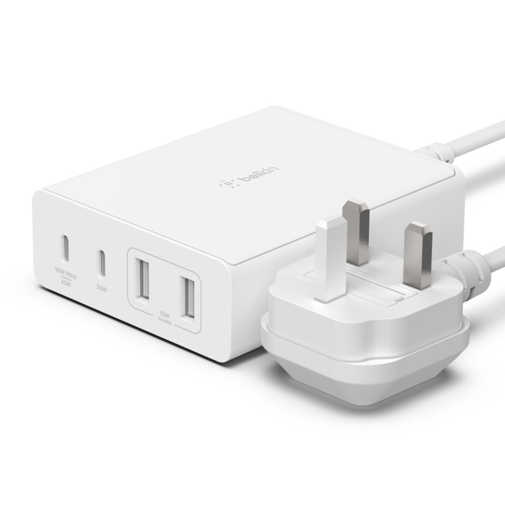 BELKIN 108W 4-PORTS PD GAN OFF-THW-WALL CHARGER thumbnail 2