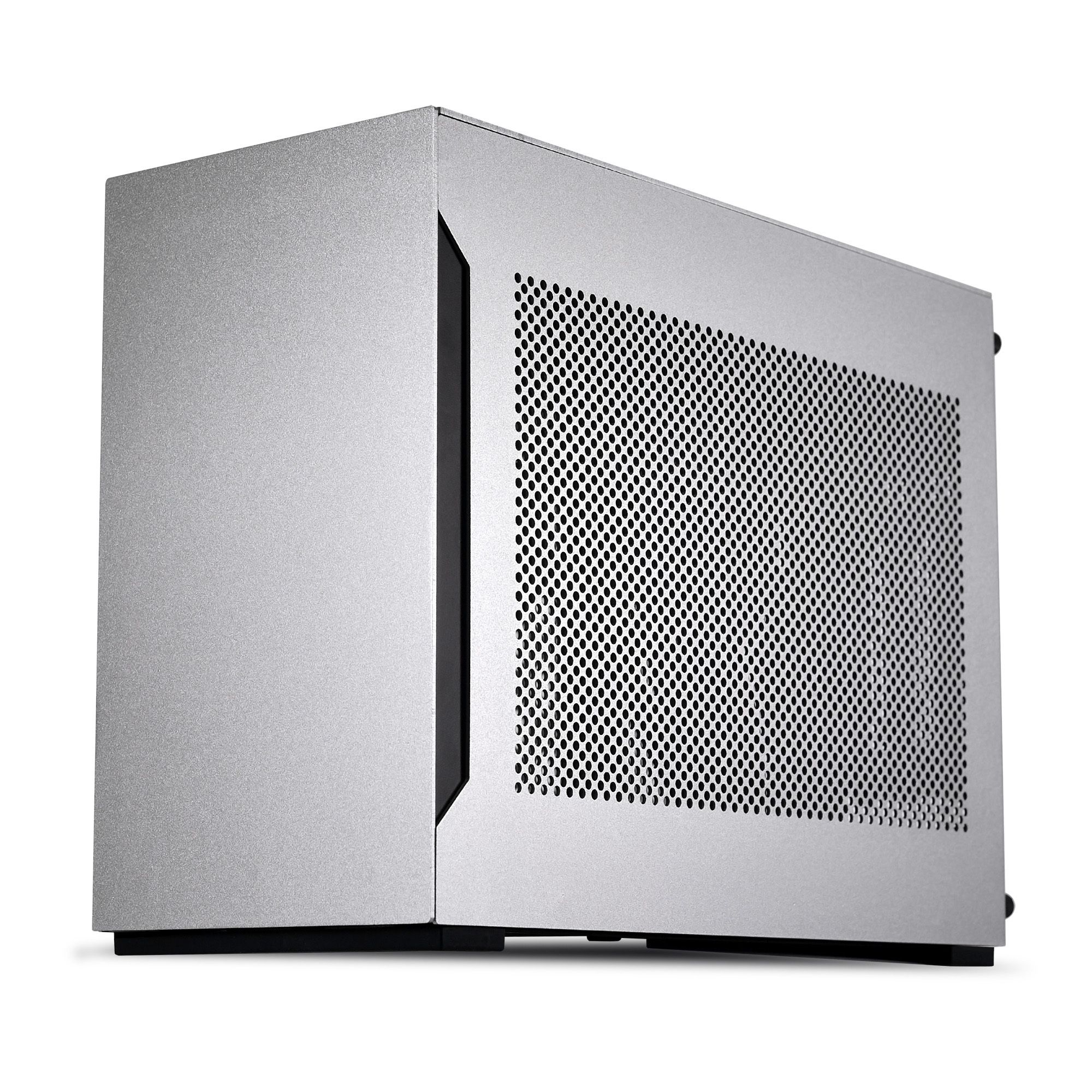 LIAN LI A4H2OA4 MINI ITX CASE PCIE4.0 SILVER thumbnail 2