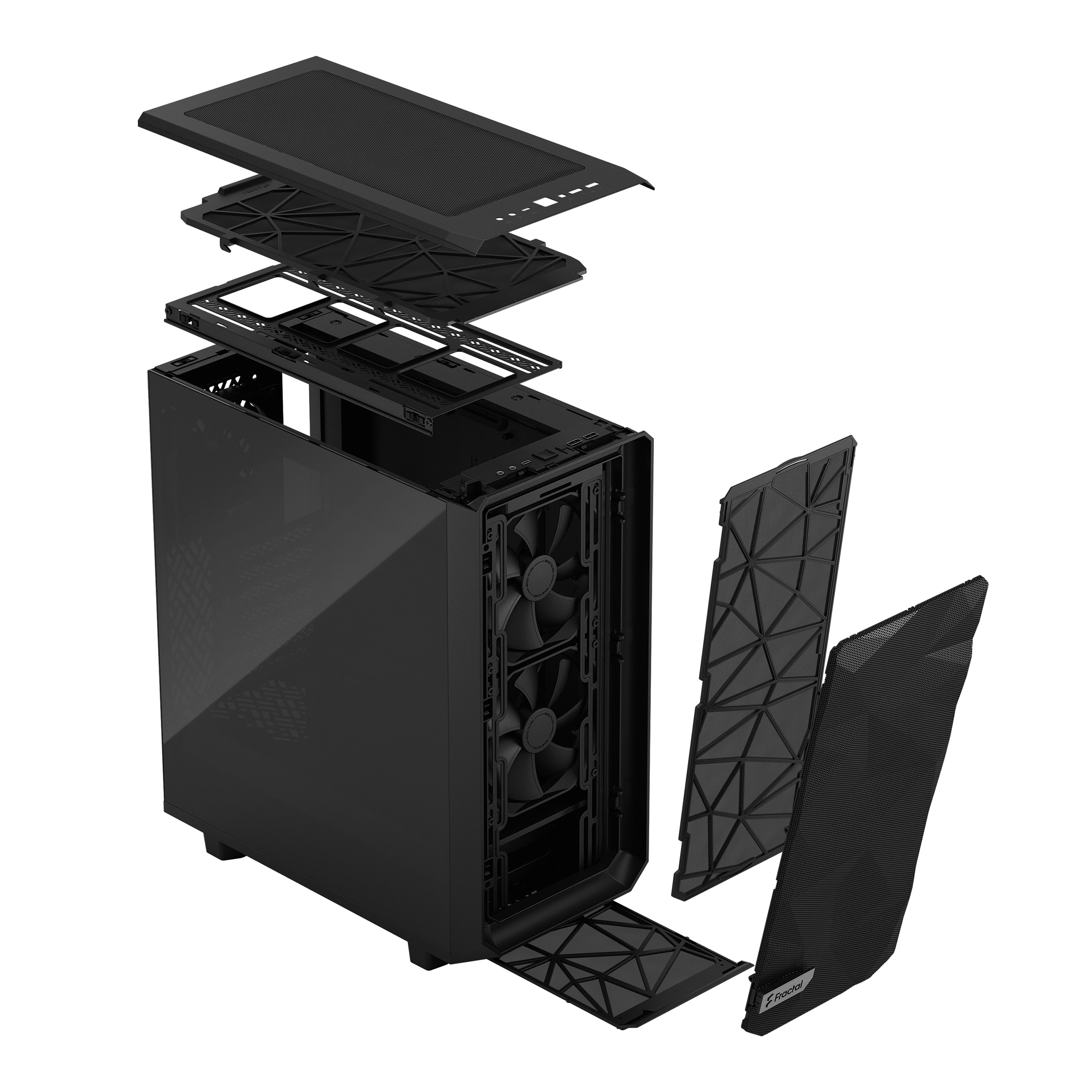 FRACTAL DESIGN MESHIFY 2 COMPACT BLACK DARK TG MESH thumbnail 8