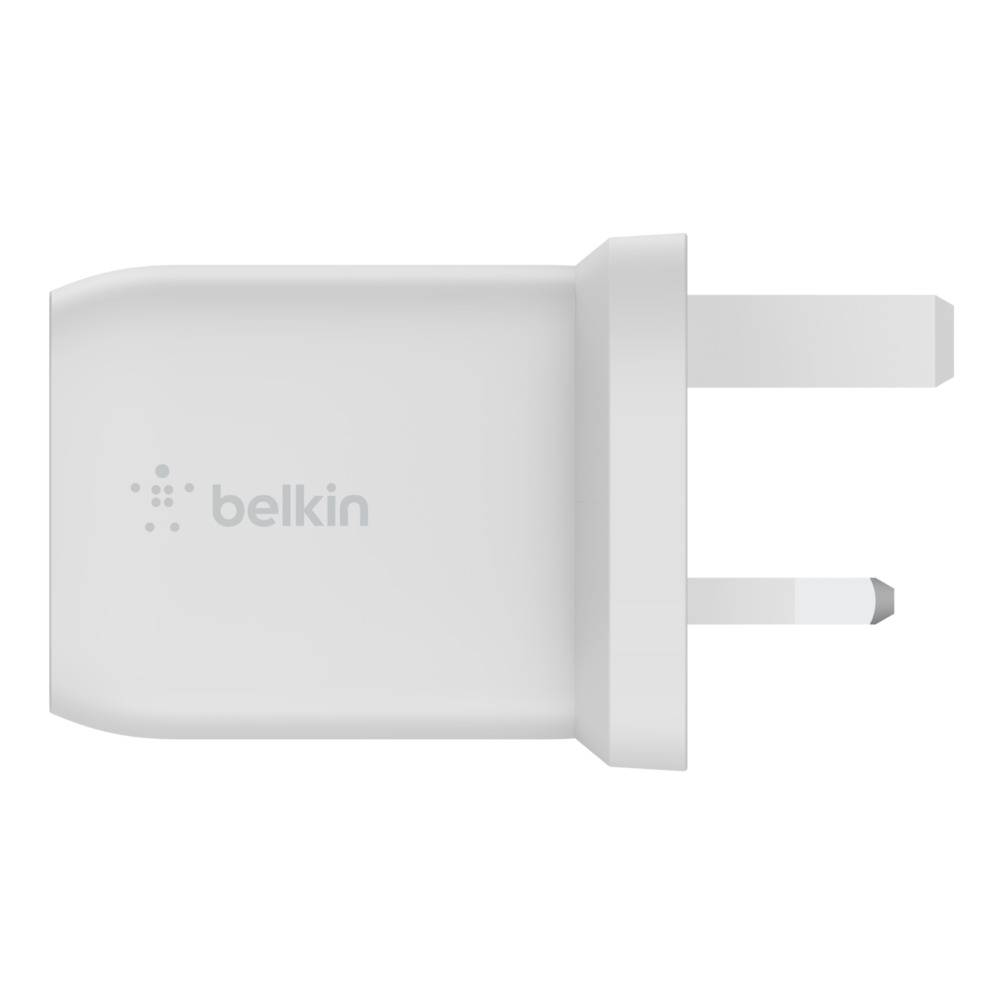 BELKIN 65W DUAL USB-C GAN WALL CHARGER W/PPS WHITE thumbnail 4