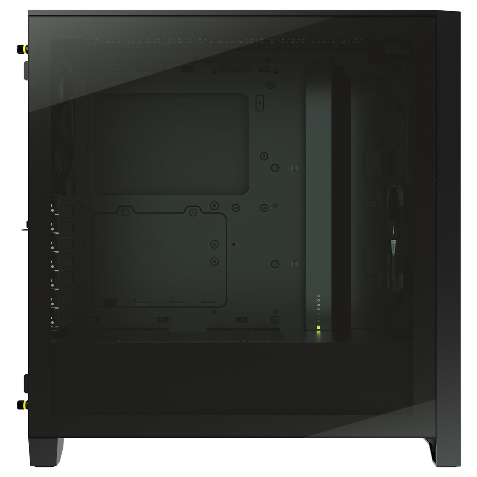 CORSAIR 4000D TEMPERED GLASS MID-TOWER BLACK thumbnail 4