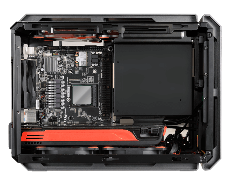COUGAR QBX ULTRA-COMPACT PRO GAMING MINI-ITX CASE thumbnail 6