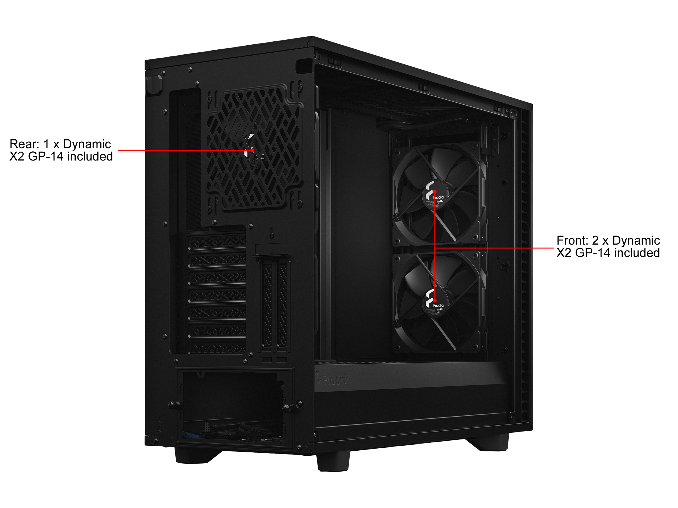 FRACTAL DESIGN DEFINE 7 BLACK SOLID (DEF7A-01) thumbnail 8