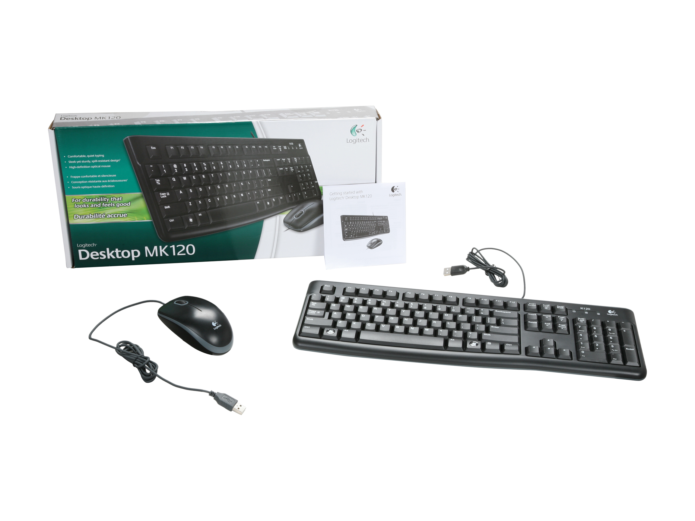 LOGITECH MK120 KEYBOARD & MOUSE thumbnail 4