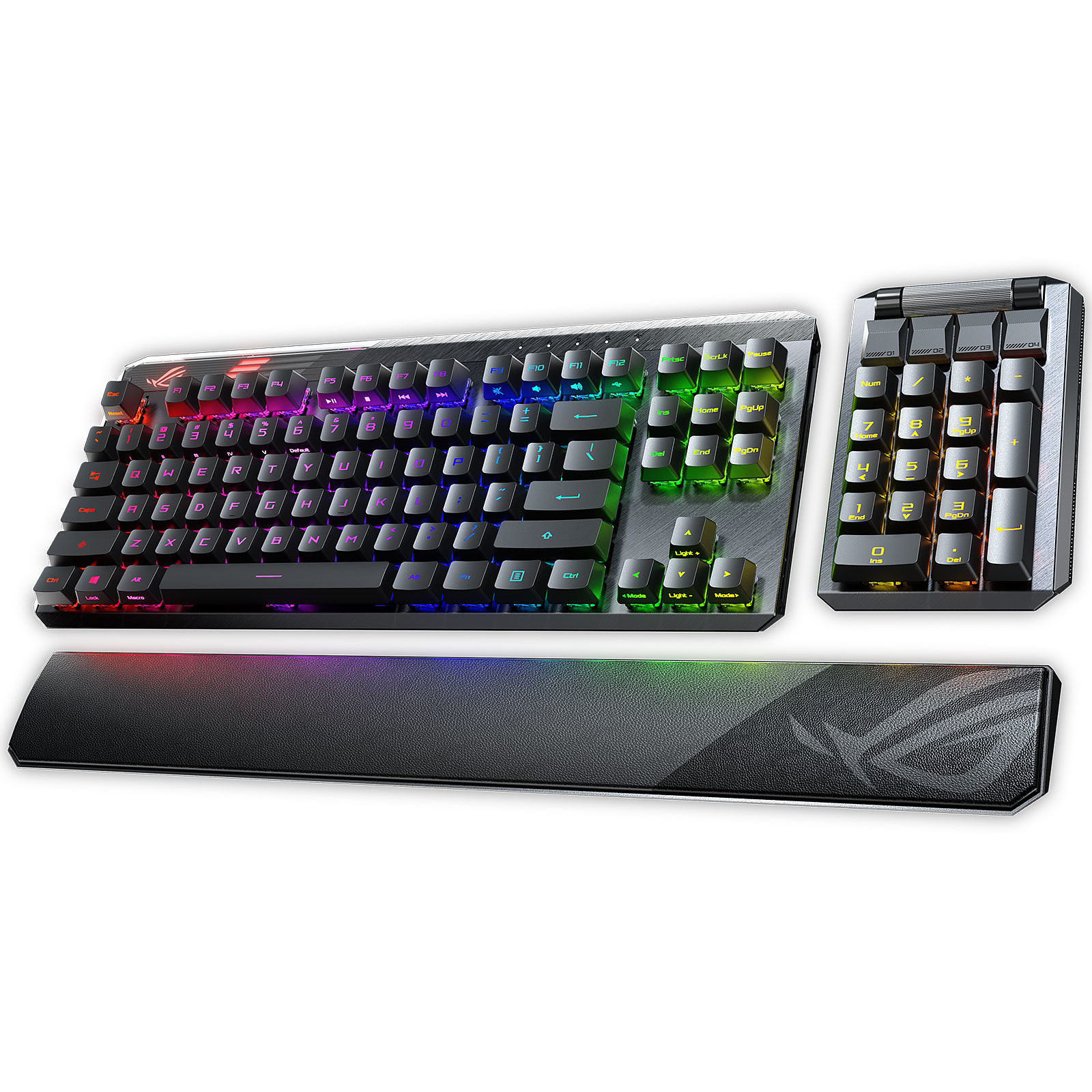 ASUS MA02 ROG CLAYMORE II RGB 紅軸機械式鍵盤 英字 thumbnail 3