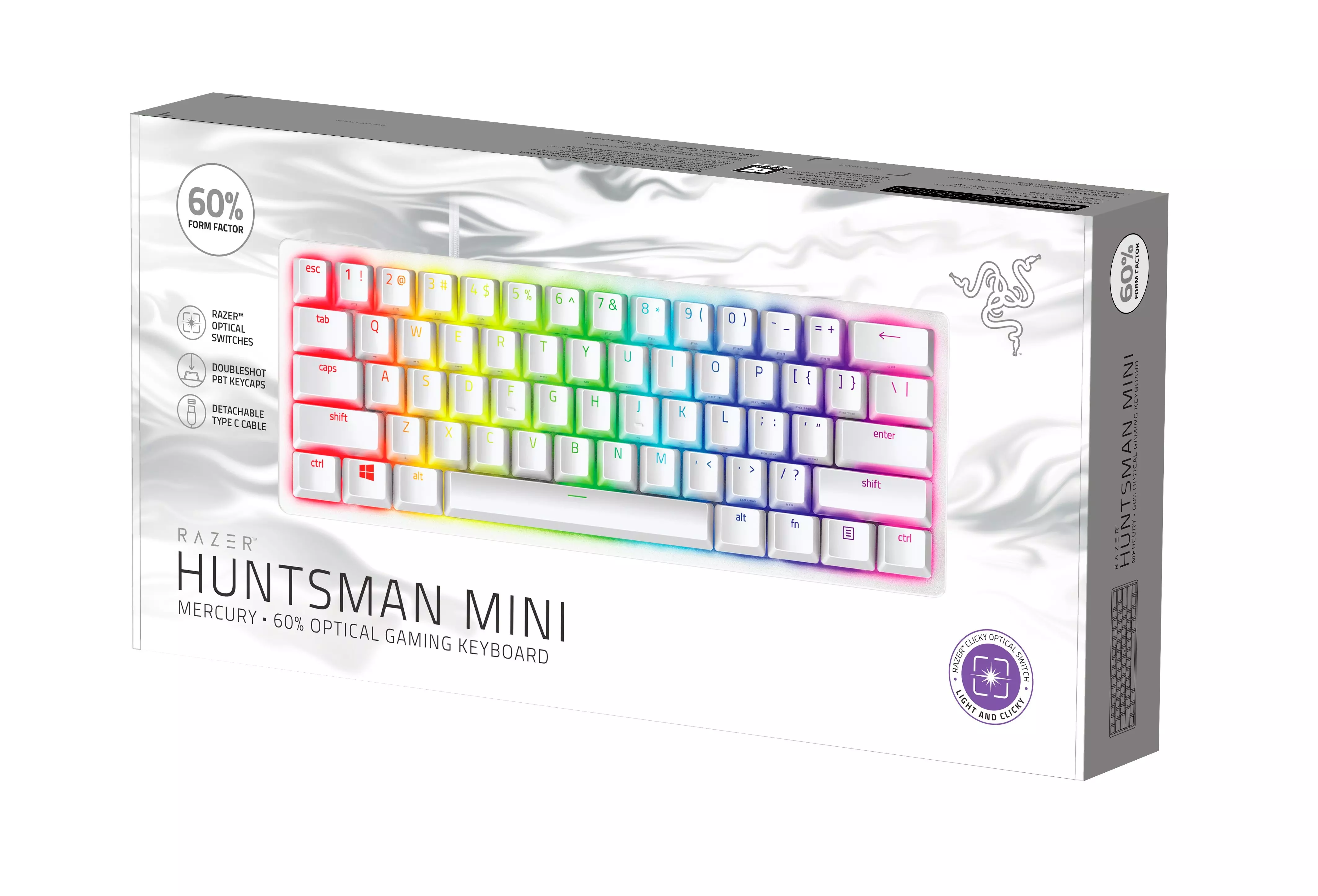 RAZER HUNTSMAN MINI 60% OPTICAL GAMING KB thumbnail 2