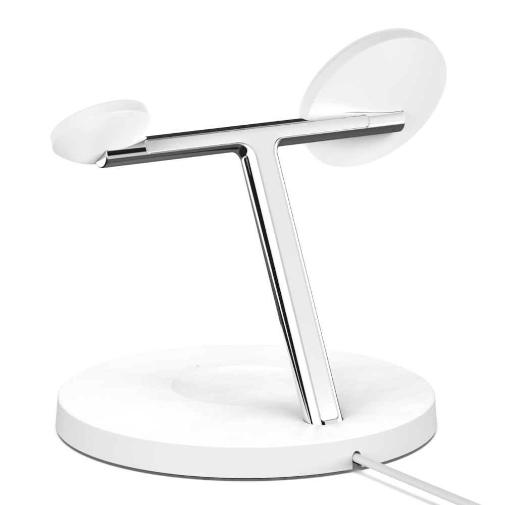 BELKIN 3-IN-1 WIRELESS CHARGER W/MAGSAFE 15W WH thumbnail 5