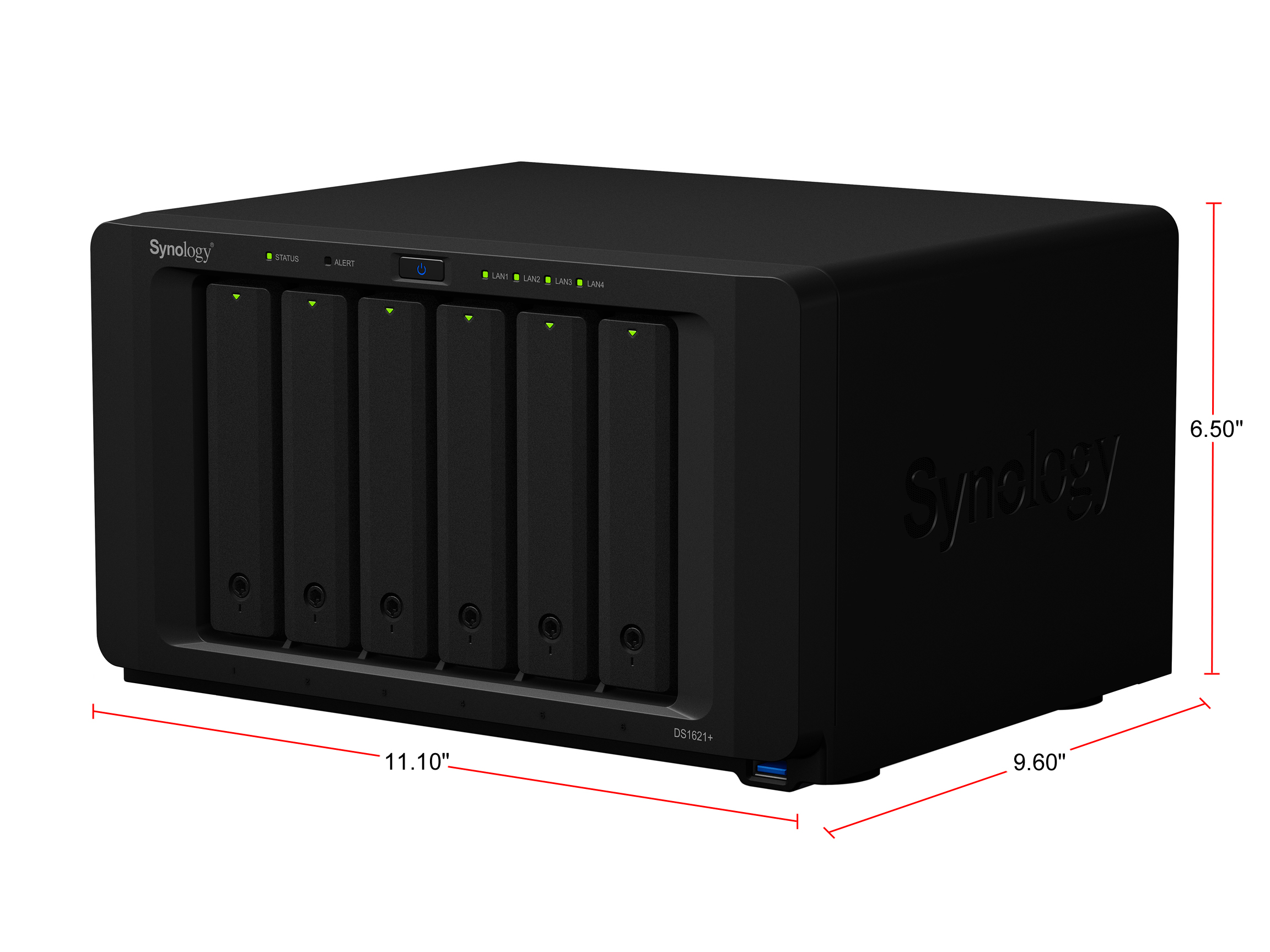 SYNOLOGY DS1621+ 6BAY thumbnail 3