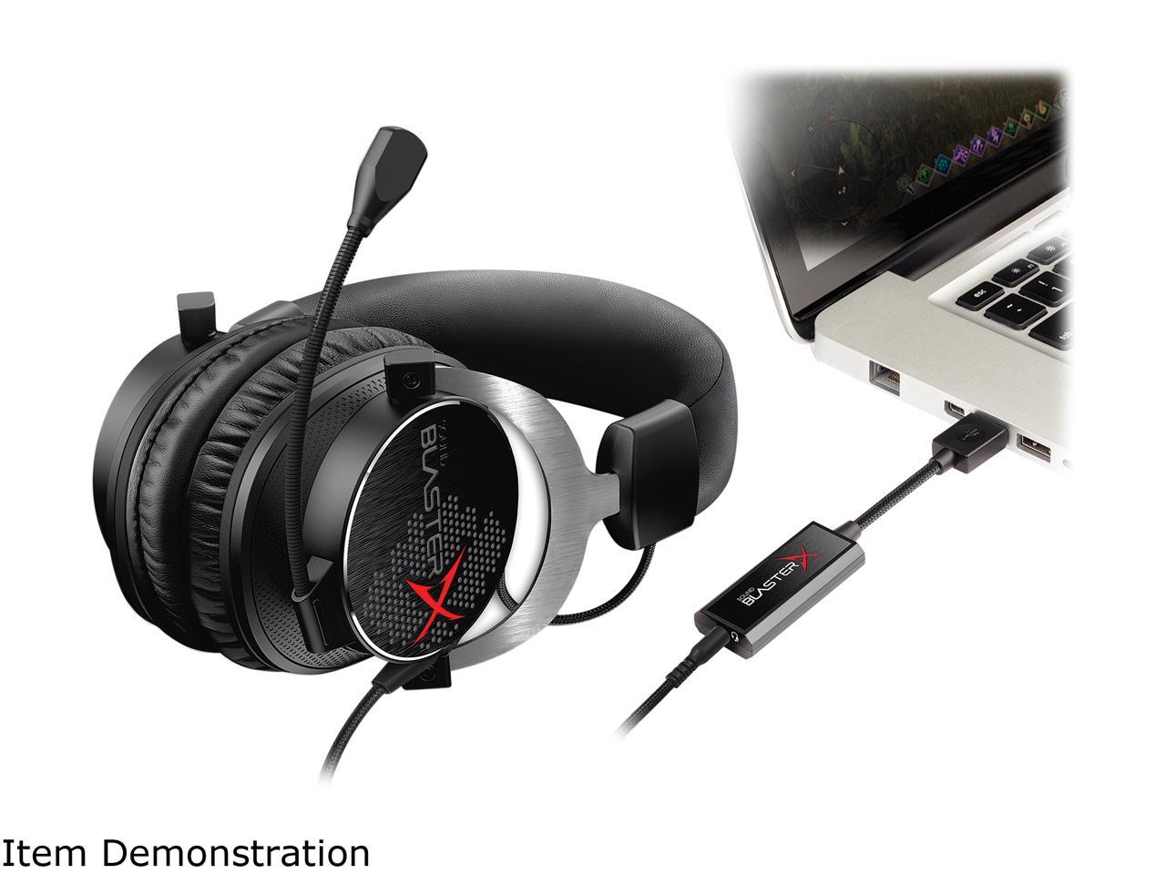 CREATIVE SOUND BLASTERX G1 7.1 PORTABLE W/HEADPHON thumbnail 4