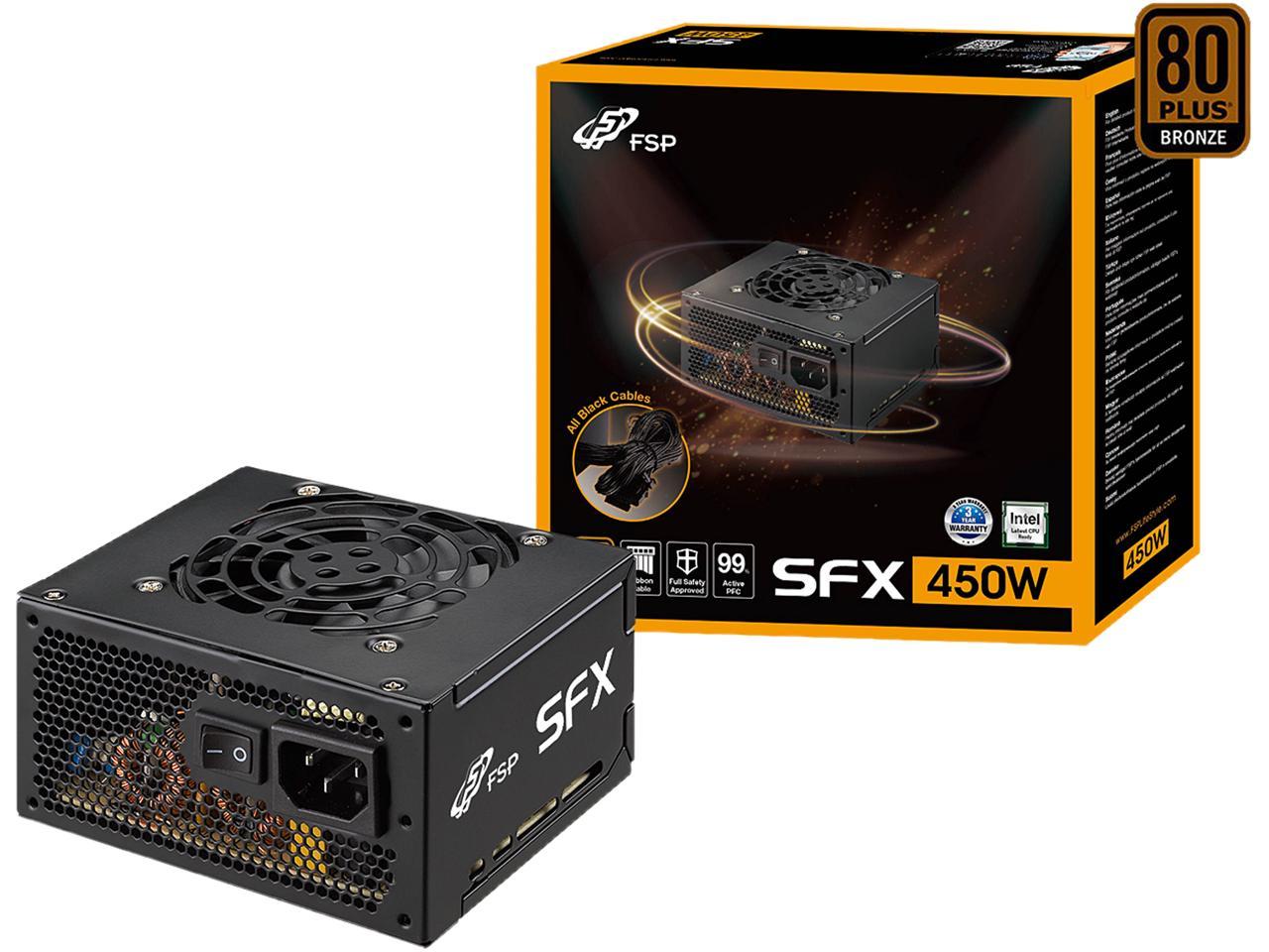 FSP 450-60GHS SFX Power Supply 80+Bronze thumbnail 2