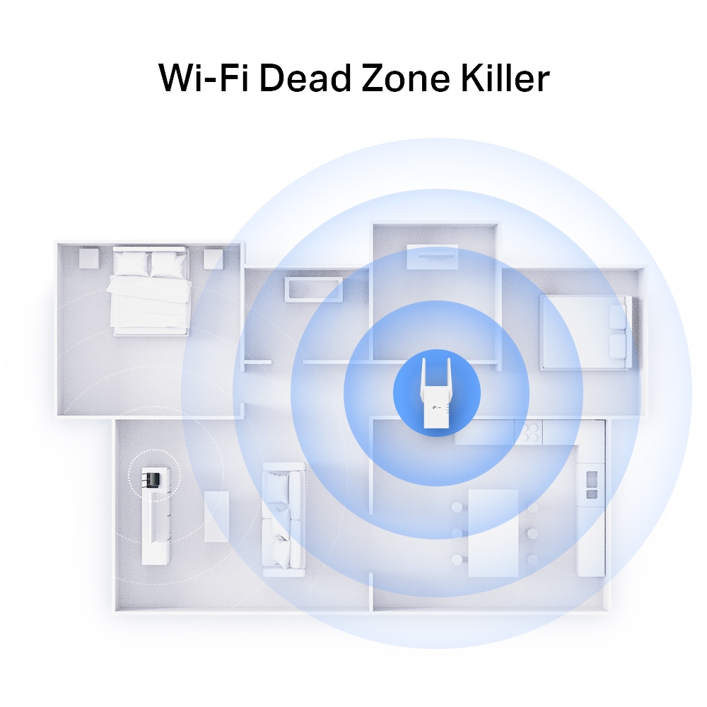 TP-LINK RE705X AX3000 WI-FI 6 RANGE EXTENDER thumbnail 5