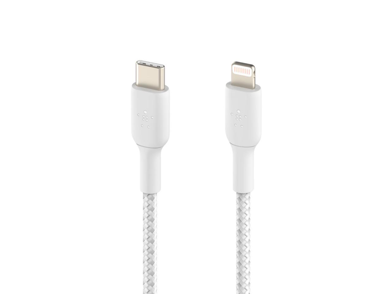 BELKIN BRAIDEDC-LTG 1M WHITE thumbnail 2