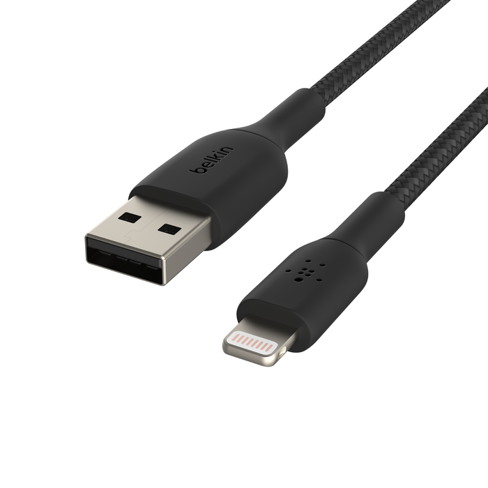 BELKIN BRAIDED A-LTG 1M BLACK thumbnail 5