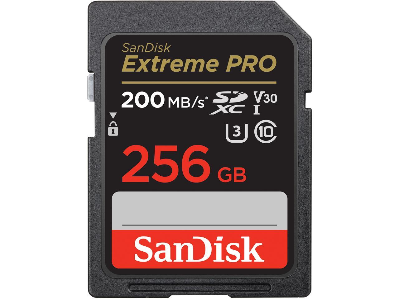 SANDISK 256G SD EXTREME PRO thumbnail 4