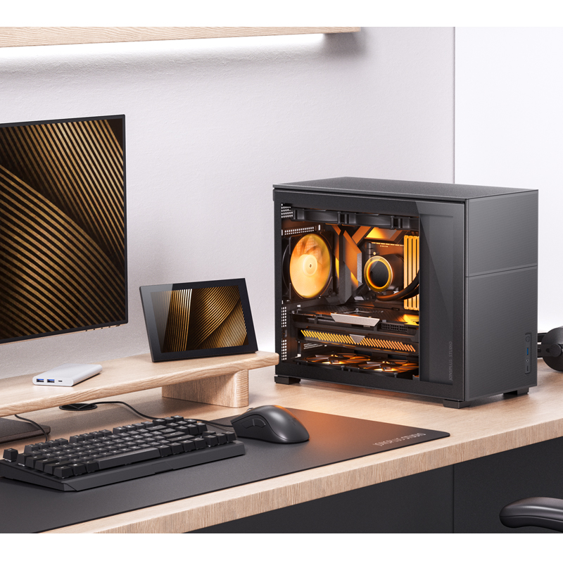 JONSBO D31 M-ATX MESH BLACK thumbnail 3