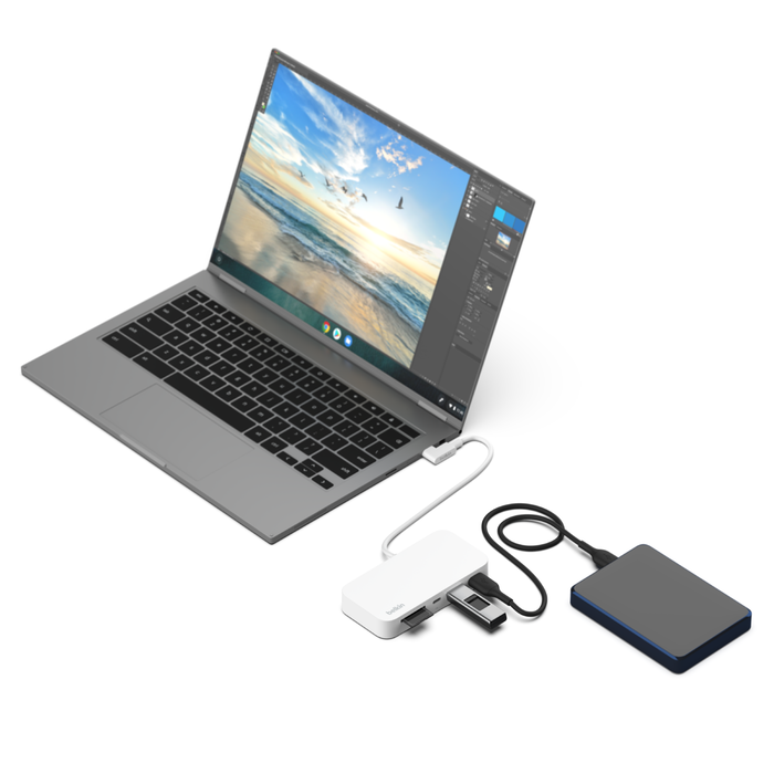 BELKIN USB-C 6-IN-1 MULITPORT HUB WITH MOUNT thumbnail 9