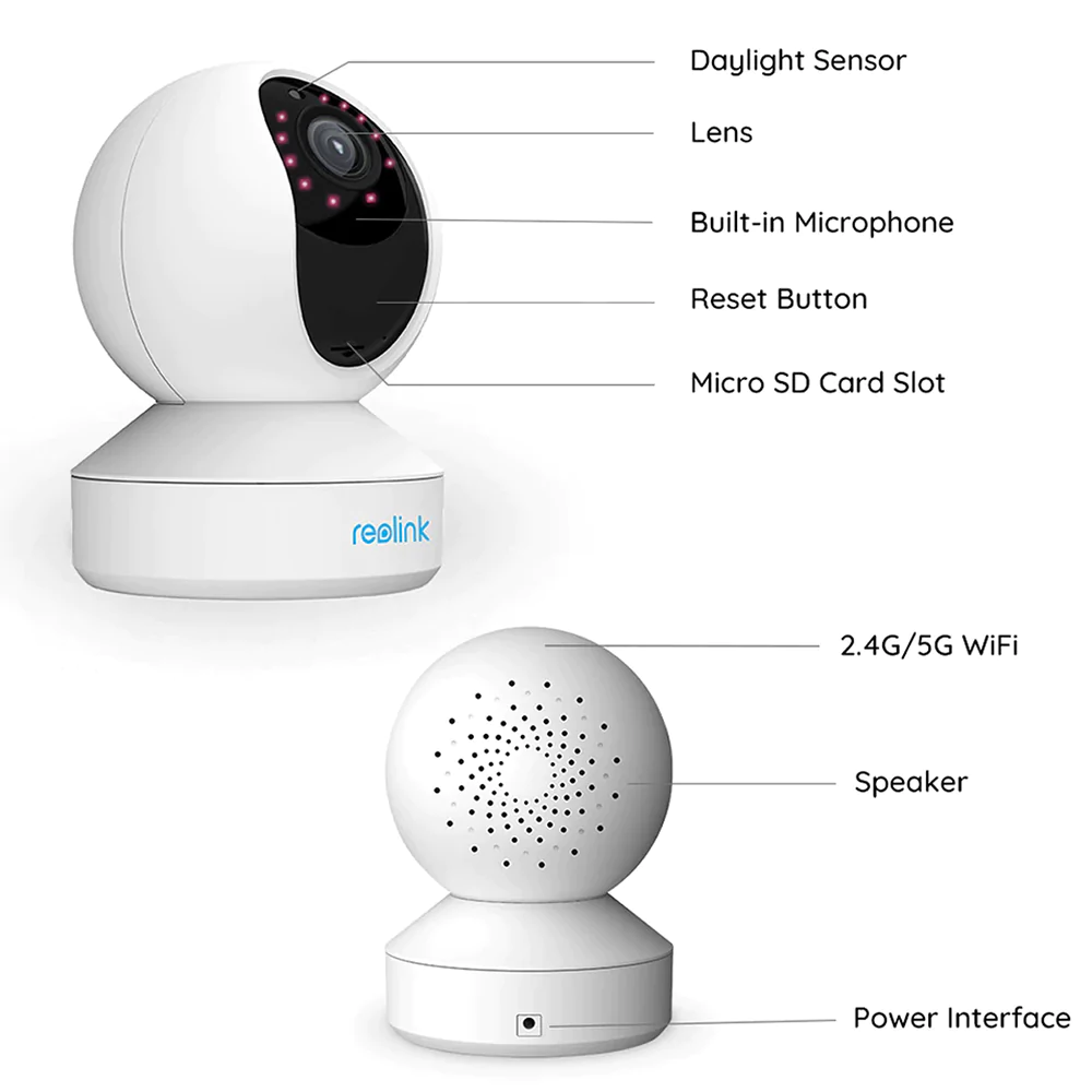 REOLINK E1-ZOOM-V2/AI 5M WIFI PTZ/3X CAM thumbnail 3