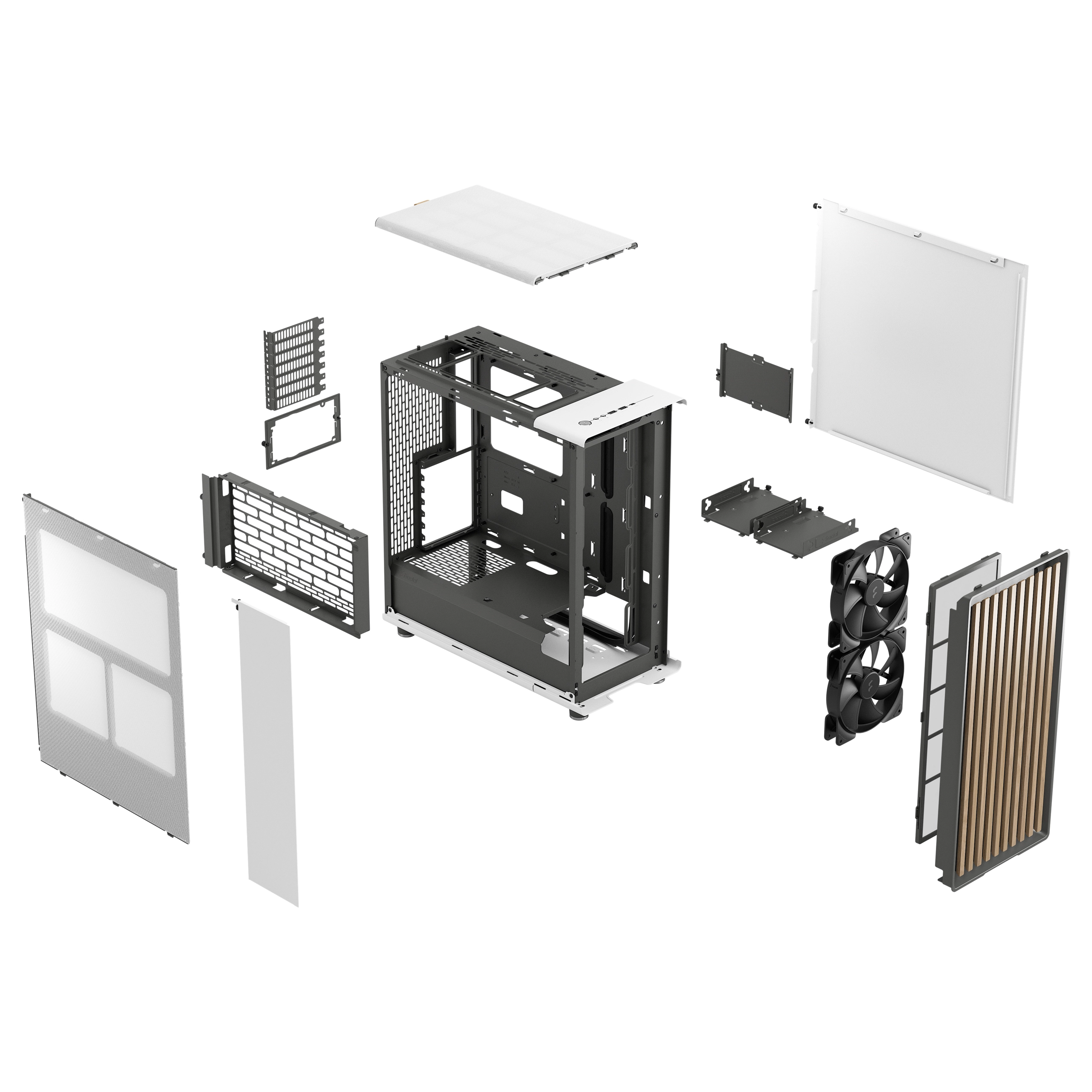FRACTAL DESIGN NORTH CHALK WHITE thumbnail 8