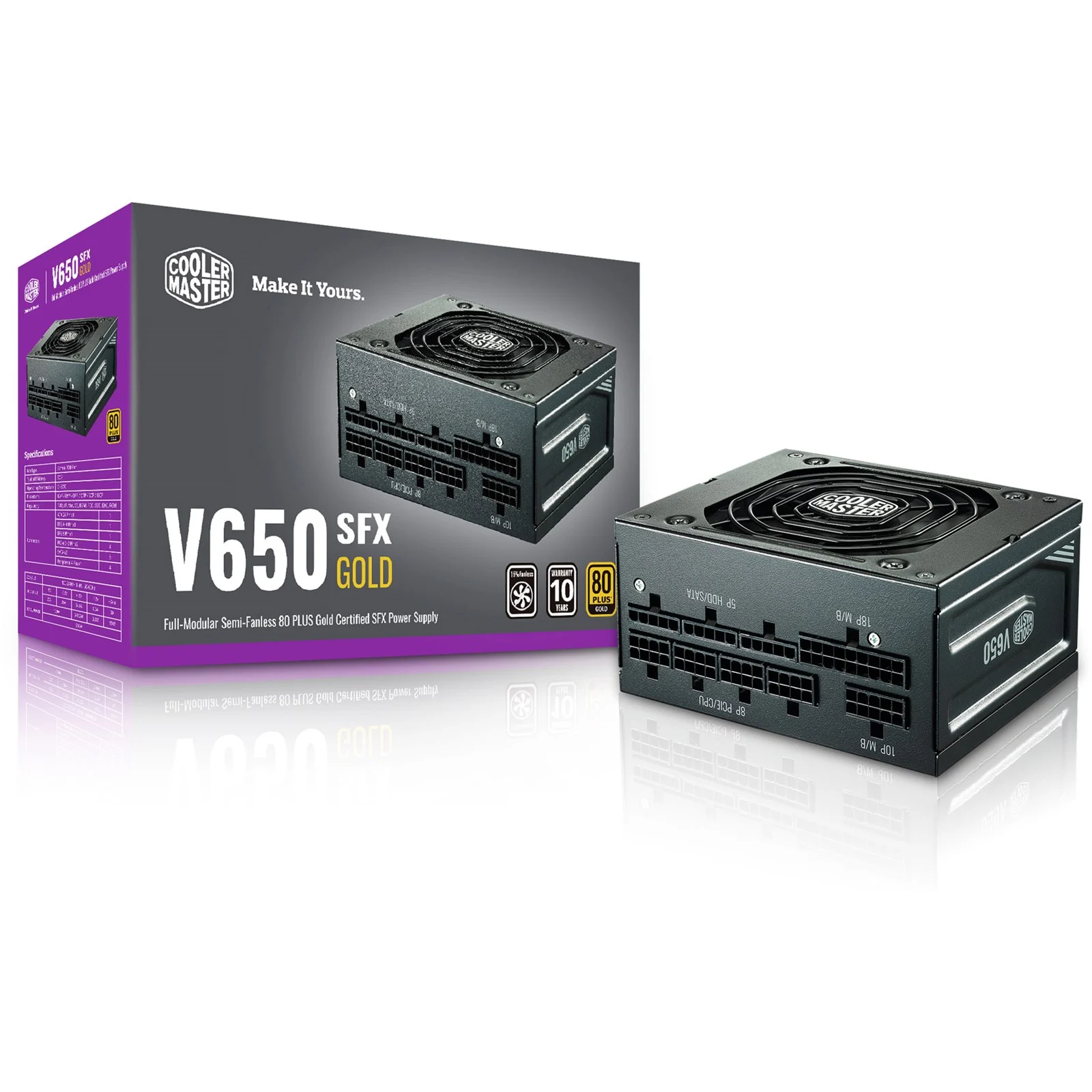 V650 SFX GOLD 650W FULL MODULAR