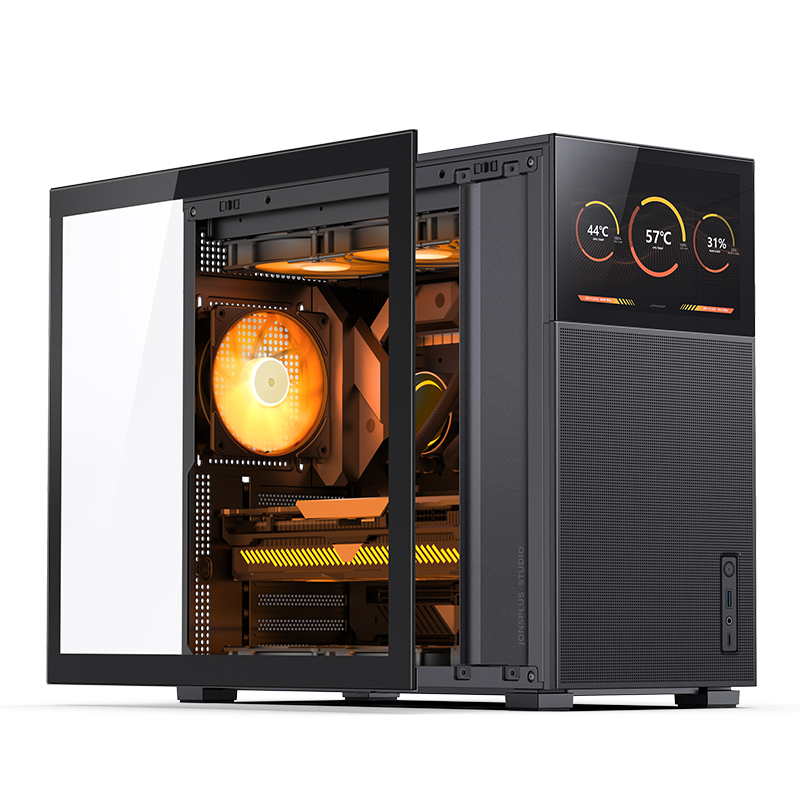 JONSBO D41 ATX MESH + SCREEN VERSION BLACK thumbnail 4