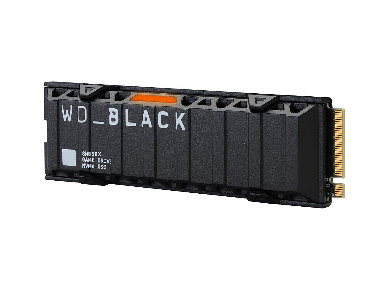WESTERN DIGITAL BLACK SN850X NVME SSD M.2 1TB W/HEAT SINK thumbnail 11