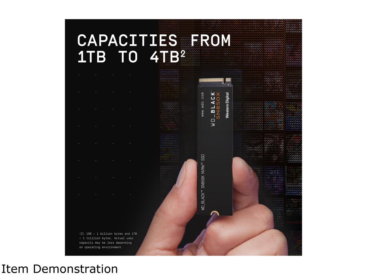 BLACK SN850X NVME SSD M.2 1TB thumbnail 6