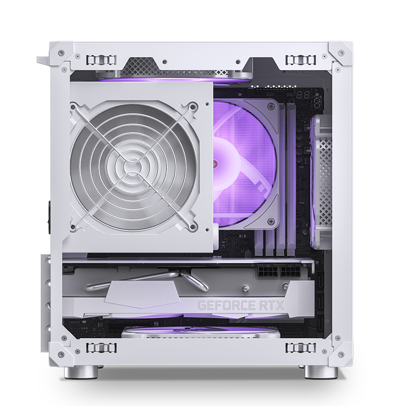 JONSBO C6 M-ATX CASE WHITE thumbnail 4