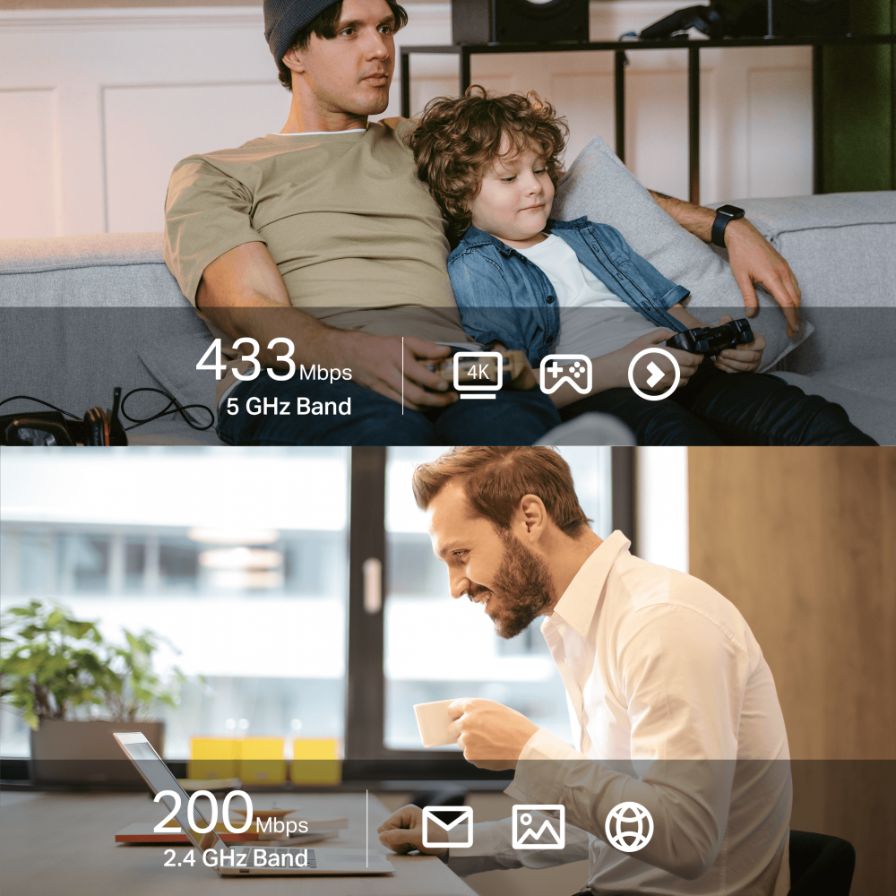 TU2B-NANO AC600 WIFI BLUETOOTH 4.2 UAB ADAPTER