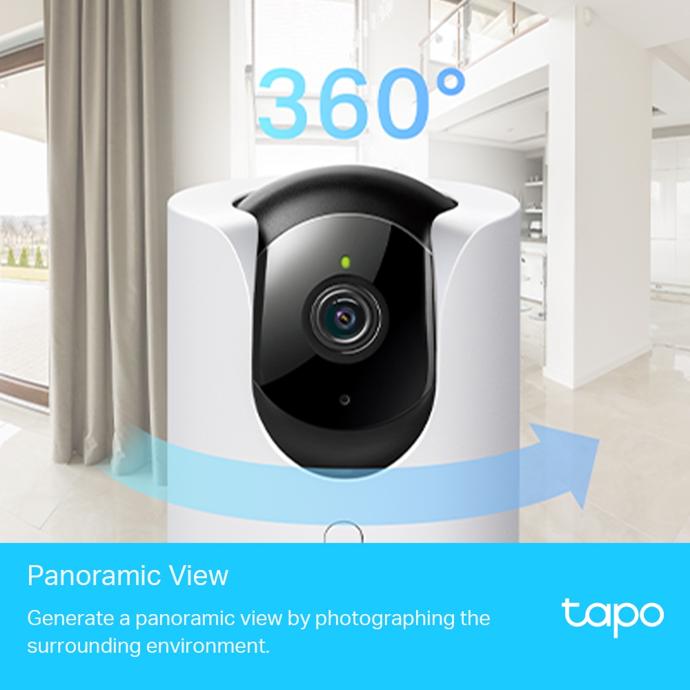 TP-LINK TAPO C225 PAN/TILT AL HOME SECURITY WIFI CAMERA thumbnail 4