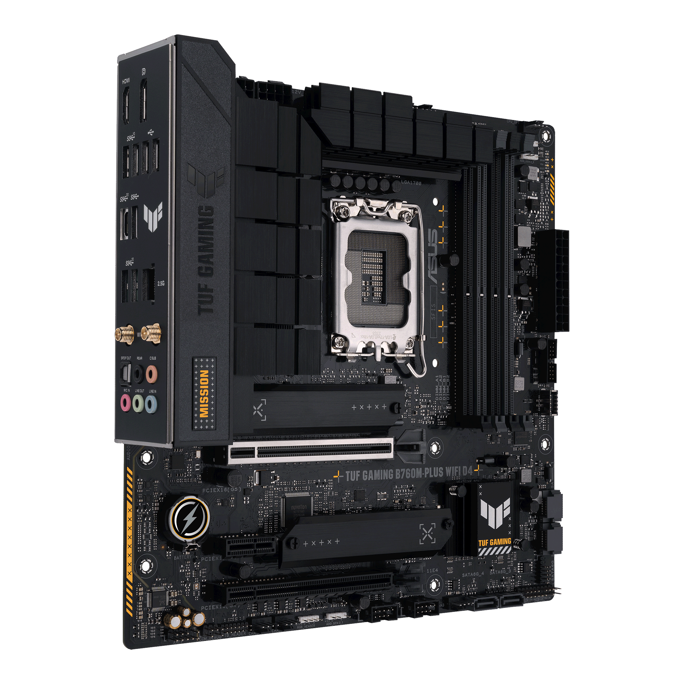 ASUS TUF GAMING B760M-PLUS WIFI D4 thumbnail 7