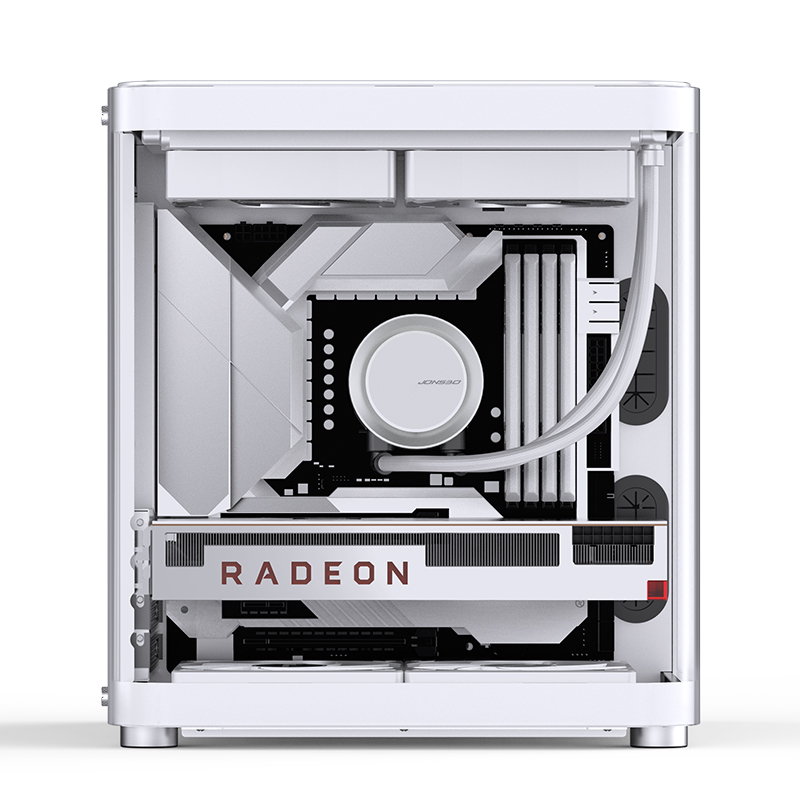 JONSBO TK-1 MATX CASE W/WINDOWS WHITE thumbnail 5