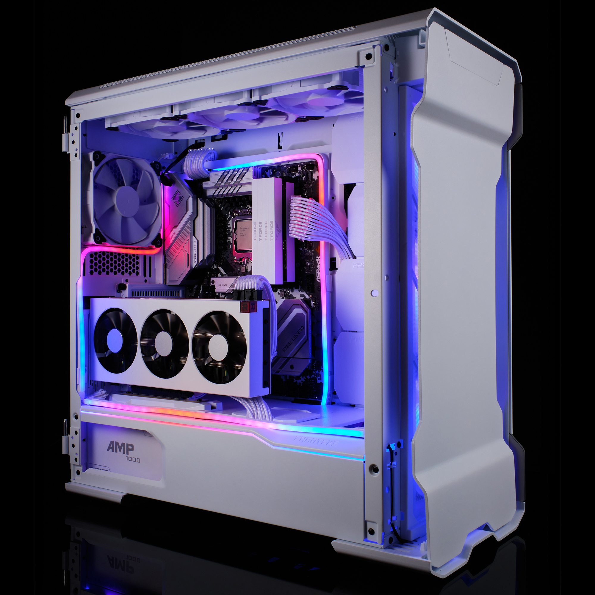 PHANTEKS NEON DIGITAL RGB LED STRIP 550MM WHITE thumbnail 6