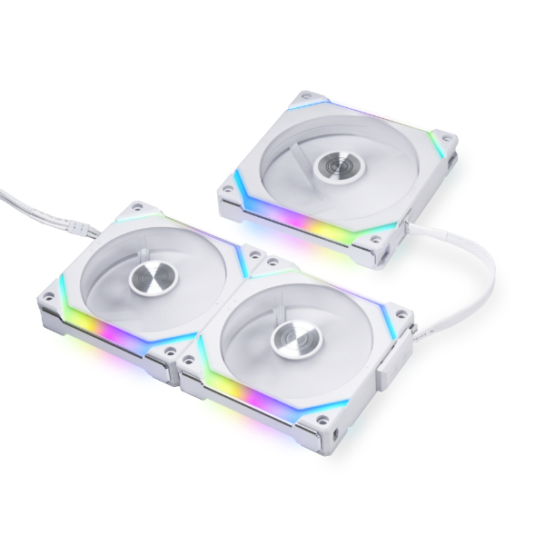 LIAN LI 120*28MM UNI FAN AL120V2 3 Pack WHITE thumbnail 4