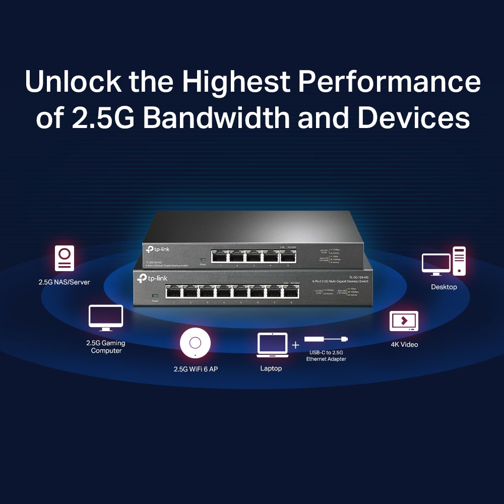 TP-LINK TL-SG105-M2 thumbnail 3