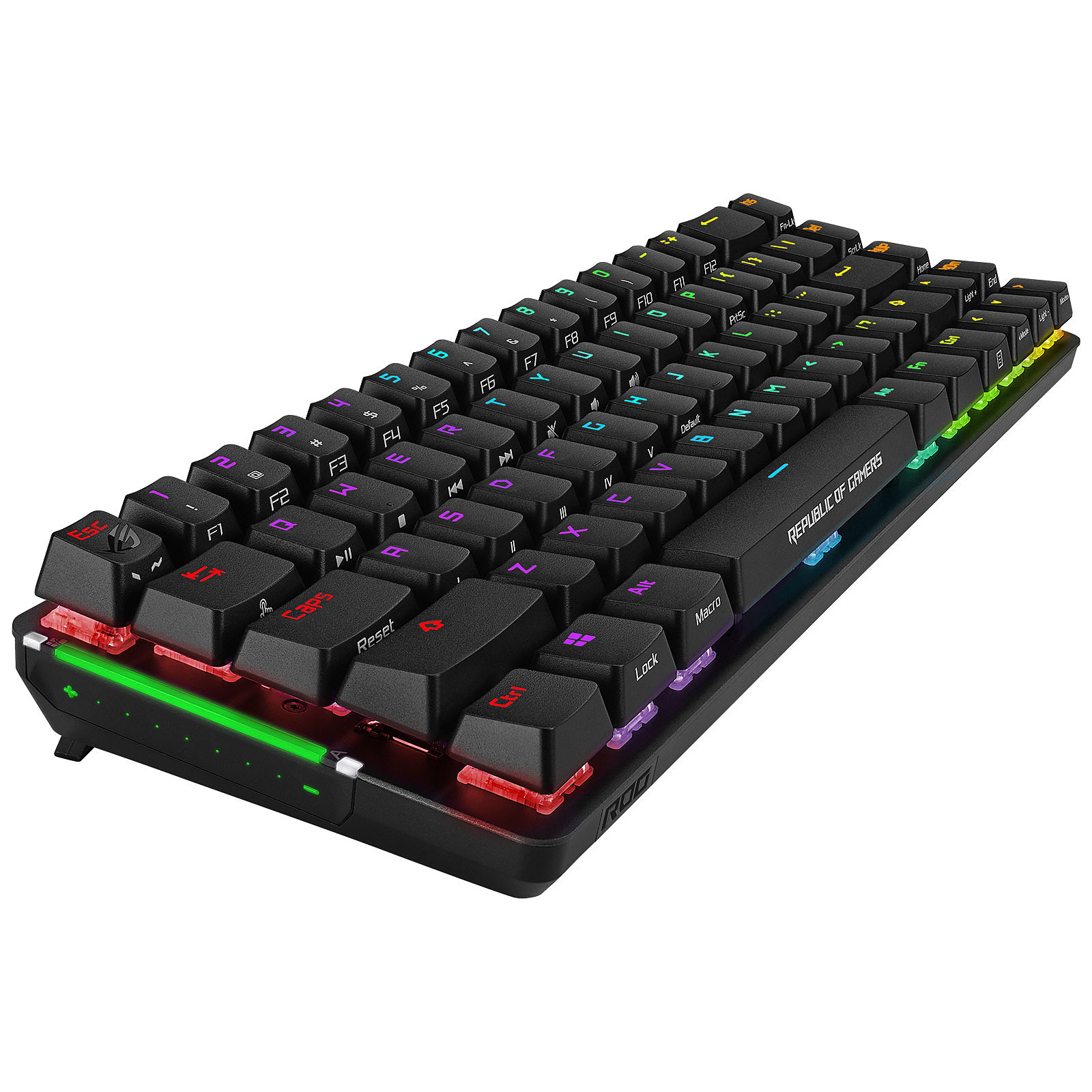 ASUS FALCHION NX 65% WIRELESS KEYBOARD 茶軸 thumbnail 2