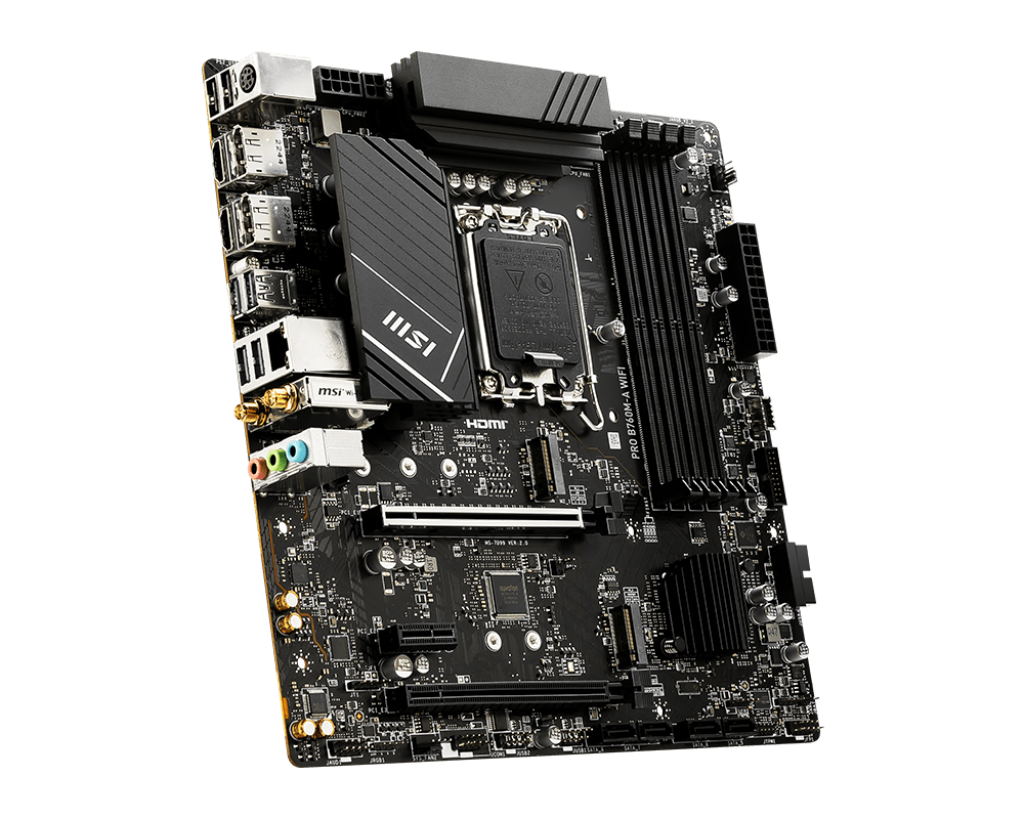 MSI PRO B760M-A WIFI DDR5 thumbnail 3