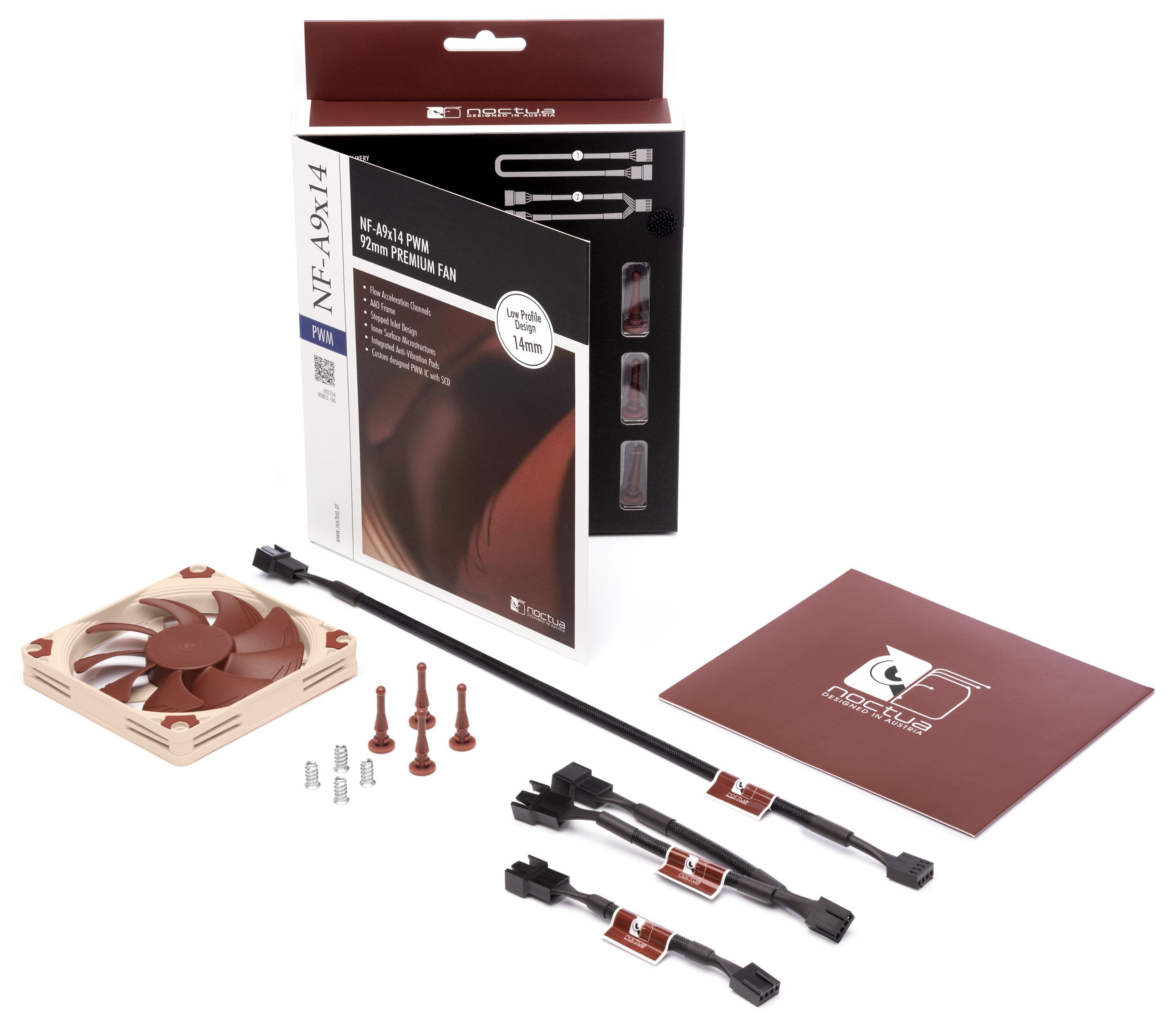 NOCTUA NF-A9X14 9214 PWM 2200RPM thumbnail 2
