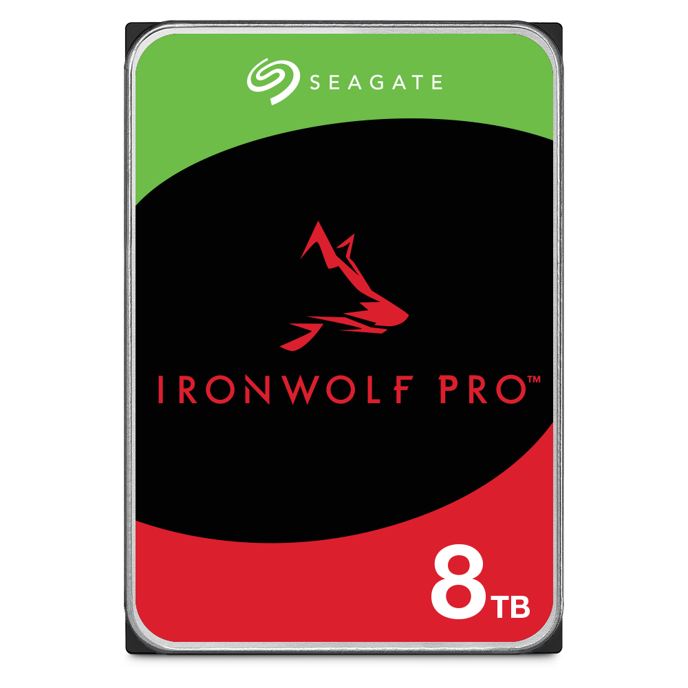 IRONWOLF PRO 3.5" 8TB 7200RPM 256MB SATA