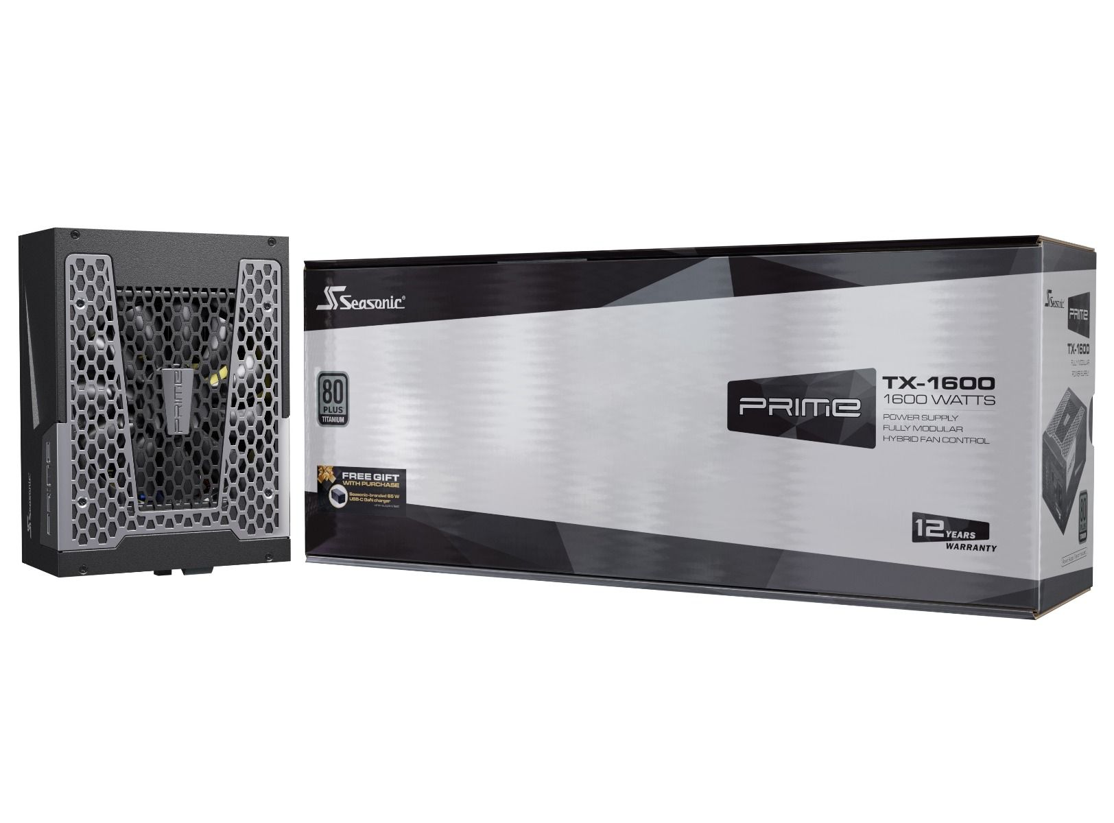 SEASONIC PRIME TITANIUM TX-1600 ATX3.0 PCIE5.0 thumbnail 10
