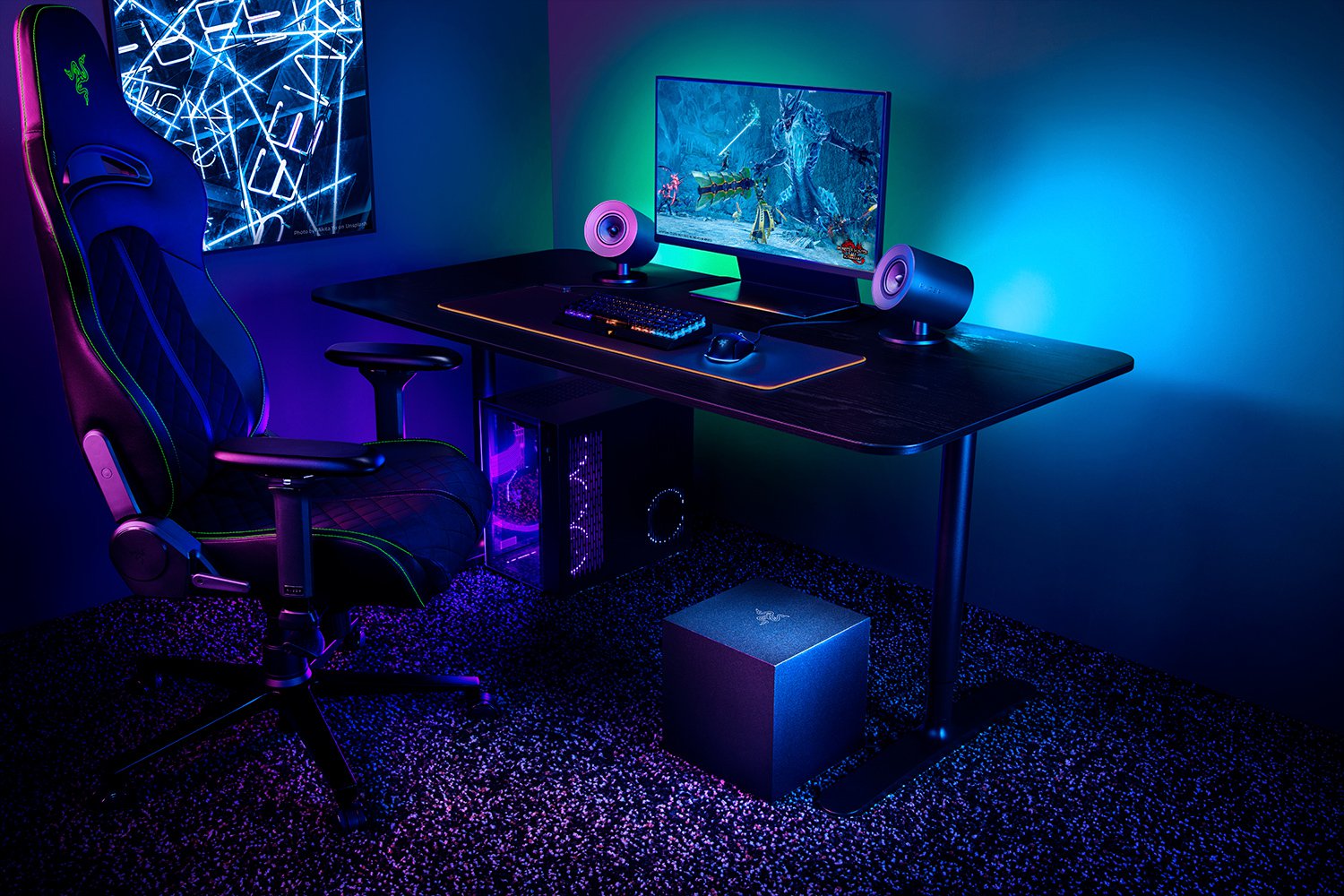 RAZER NOMMO V2 GAMING SPEAKERS thumbnail 3