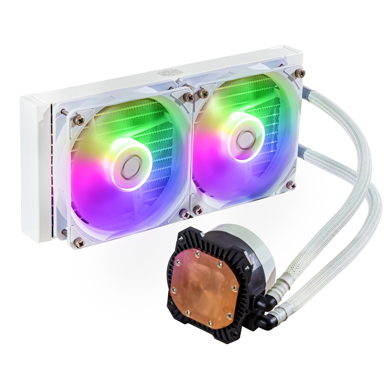 COOLER MASTER MASTER LIQUID 240L CORE ARGB WHITE thumbnail 2