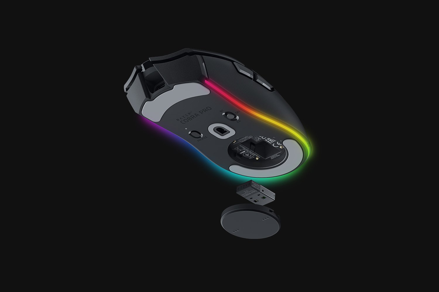 RAZER COBRA PRO WIRED/WIRELESS GAMING MOUSE thumbnail 2