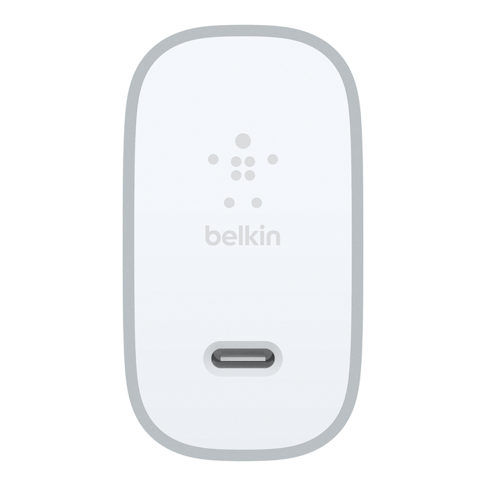 BELKIN QC4 + USB-C AC CHARGER 27W 4  USB-C TO C SILVER thumbnail 5