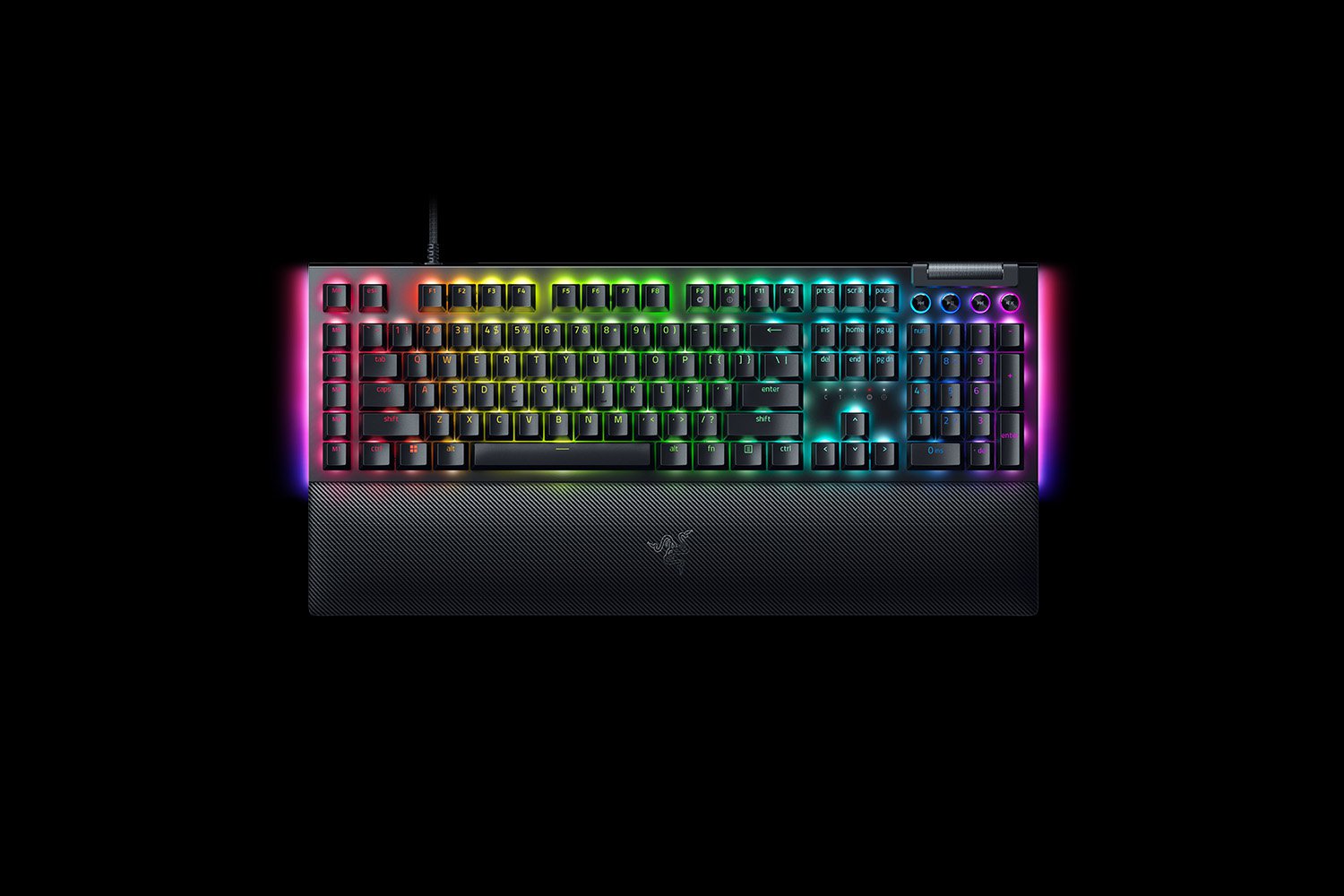 RAZER BLACKWIDOW V4 GAMING KEYBOARD GREEN SWITCH thumbnail 4