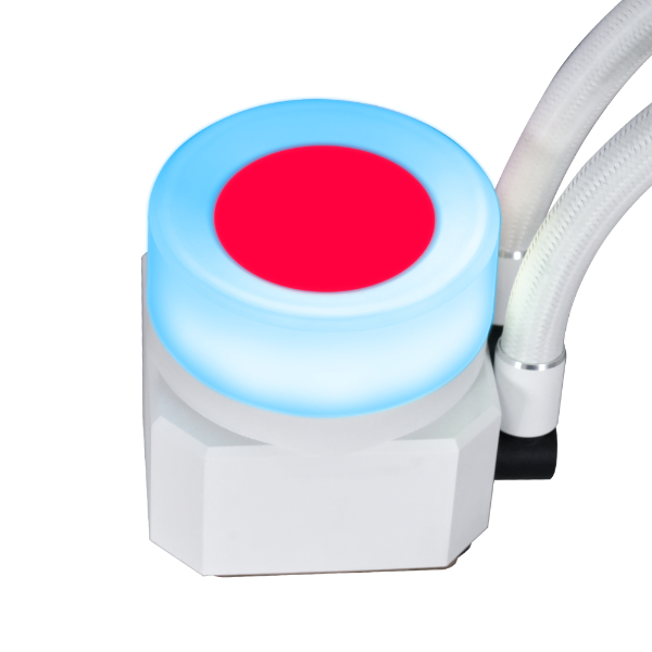 LIAN LI GALAHAD II TRINITY 360 AIO CPU WATER COOLER WHITE thumbnail 4